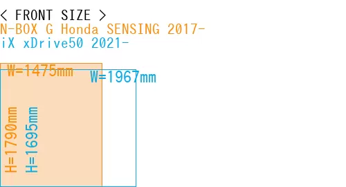 #N-BOX G Honda SENSING 2017- + iX xDrive50 2021-